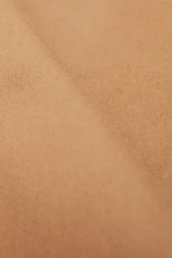 Camelowy szal z jedwabiem doubleface