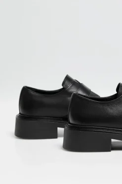 Czarne monk shoes